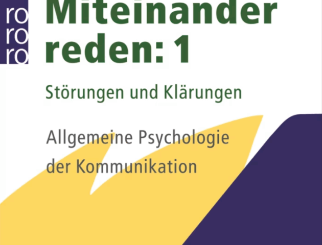 Buchempfehlung Miteinander reden 1