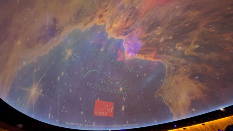 Besuch im Planetarium Nürnberg