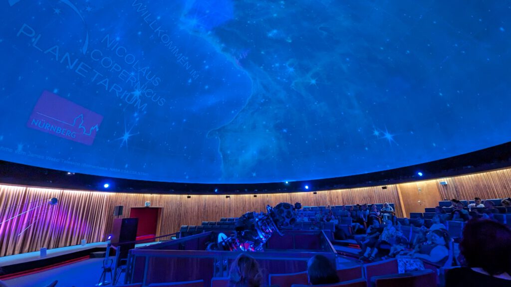 Besuch im Planetarium Nürnberg